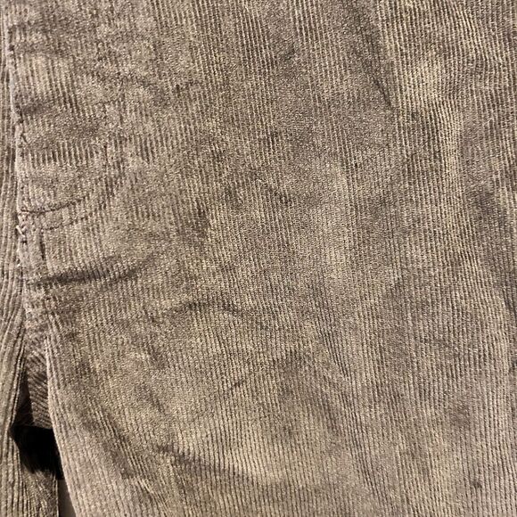 LL Bean Women's Brown Straight‎ Leg Corduroy Pants Size 12 Boho Countryside - Picture 2 of 7